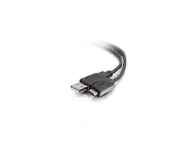 Cables to Go - C2G 28872 USB-C to USB-A Cable, Thunderbolt 3, 10 Ft (3.04 M) Black