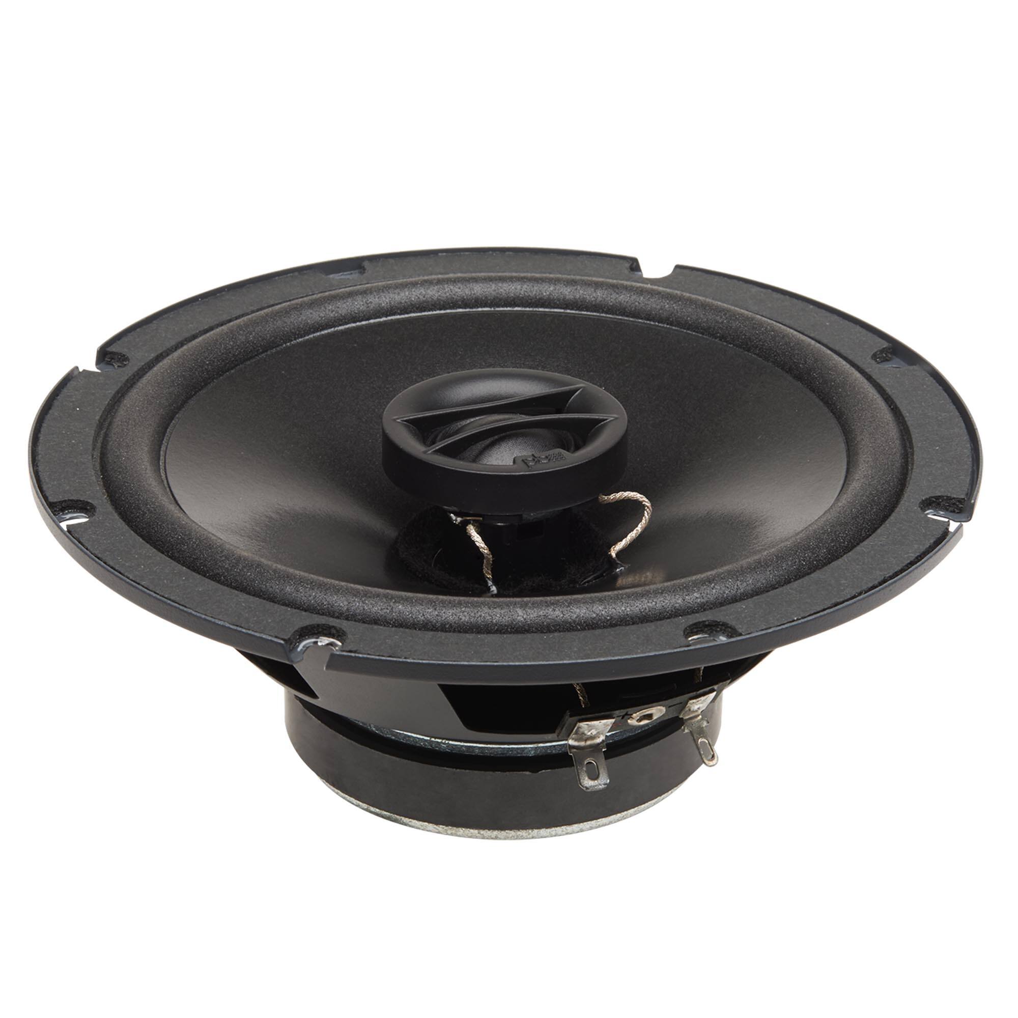 Alt View 10. Powerbass - PowerBass S-650T - 6.5" Coaxial Shallow Mount OEM Speakers - Pair - Black/Gray.