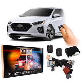 MPC - Remote Start Kit For Hyundai Ioniq 2017-2022 | Plug & Play | w/ 1-Button Remotes - Black