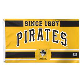 WinCraft - Pittsburgh Pirates 3' x 5' Single-Sided Franchise Establishment Deluxe Flag - Multicolor