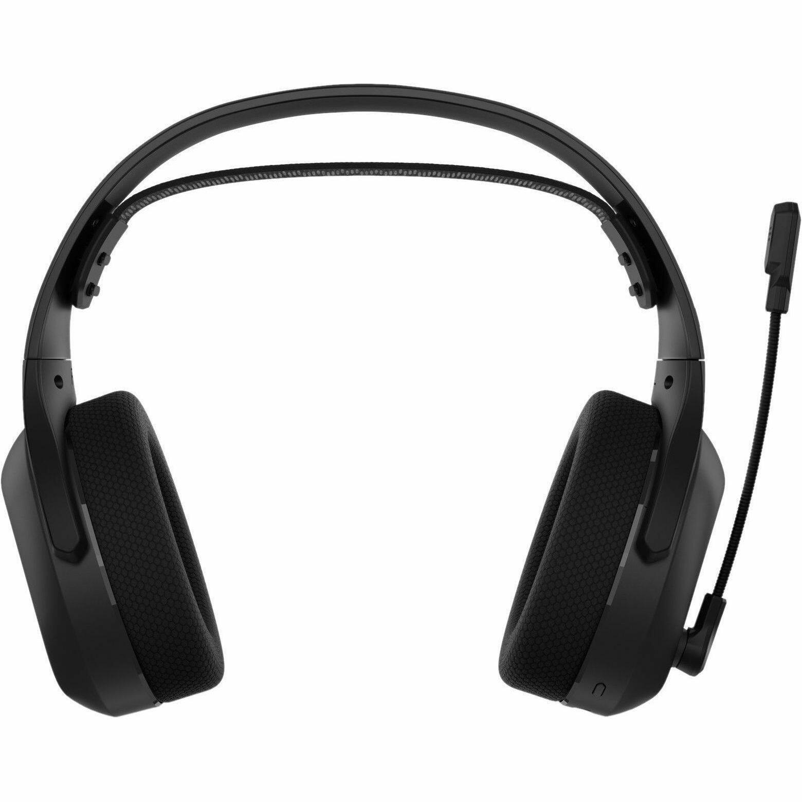 Alt View 2. Lenovo - Lenovo Legion H410 Wireless Gaming Headset - Stereo - Wireless - Bluetooth/RF - 39.4 ft - 32 Ohm - 20 Hz to 20 kHz - Black.