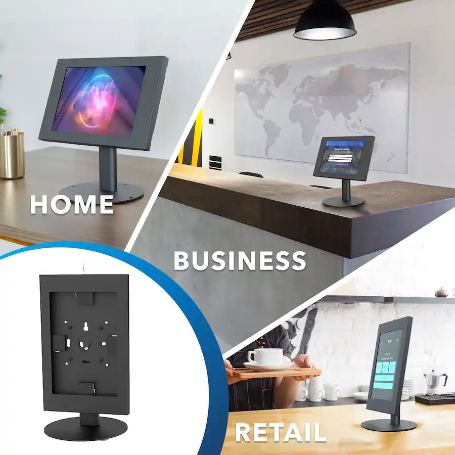 Rotating Securing Tabs Mount It! Anti‑Theft Tablet Countertop Stand for Samsung Galaxy Tabs ...