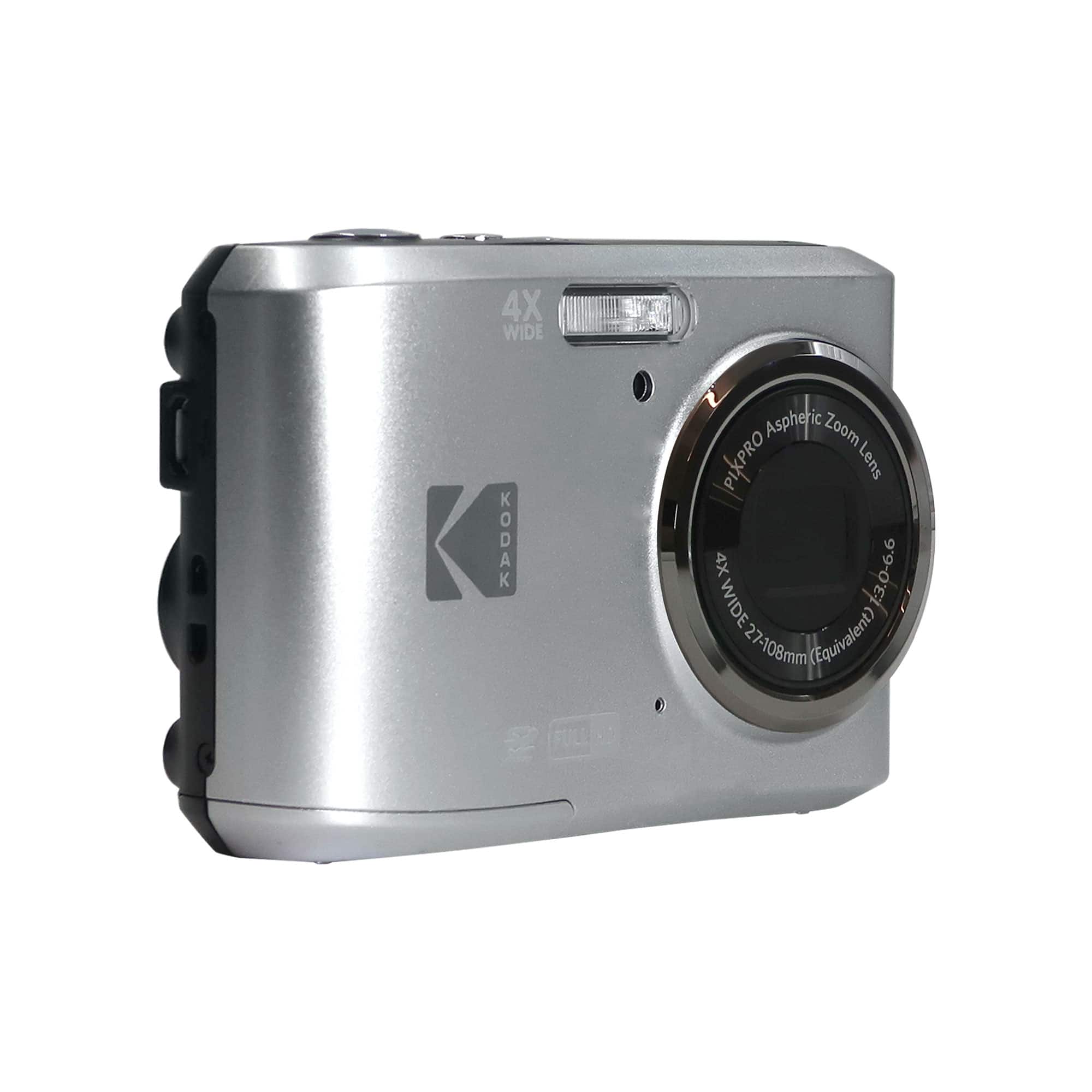 Kodak Pixpro FZ45 Portable 16MP Digital Camera Silver FZ45WH