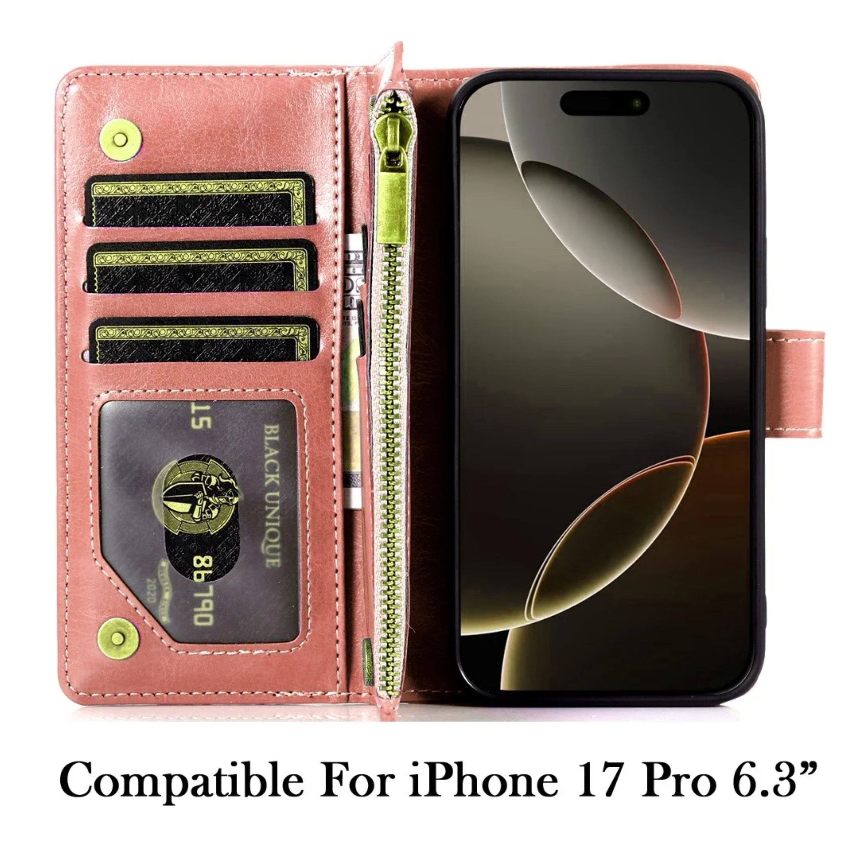 O 2020 15 98 790 BLACK UNIQUE Compatible For iPhone 17 Pro 6.3"