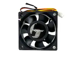 Bluegears - b-Blaster 60 2 ball bearing 5500 RPM DC Fan with Excellent Airflow of up to 40 CFM - Black