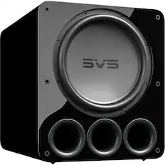 Angle. SVS - PB17-Ultra R|Evolution 17" Powered Subwoofer - Piano Gloss Black.