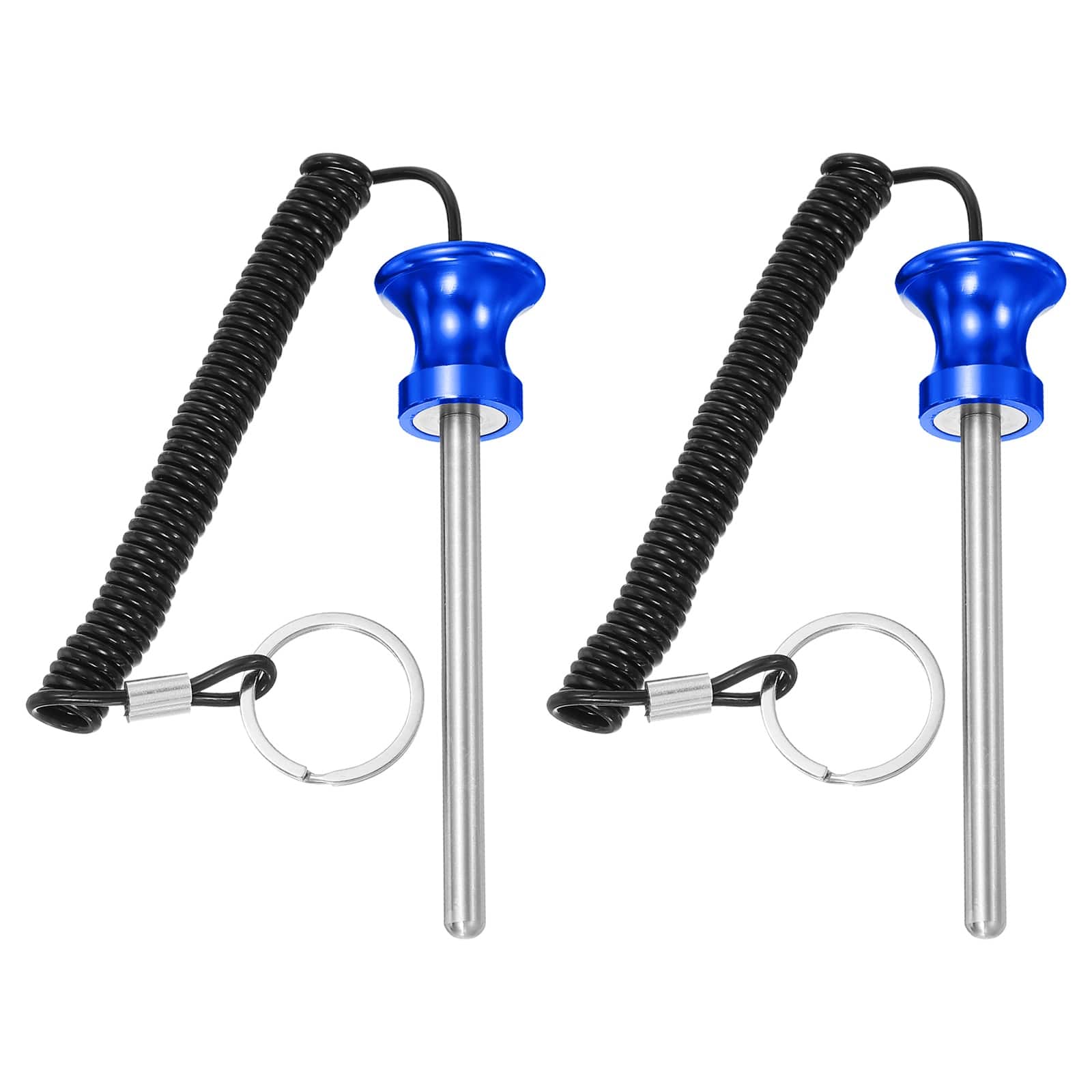 Unique Bargains - Weight Stack Pin, Gym Pin Strength Training Replacement with Pull Rope, 0.3 x 3.9 Inch 2pcs for Home/Gym - Blue price history on PriceWatchPro