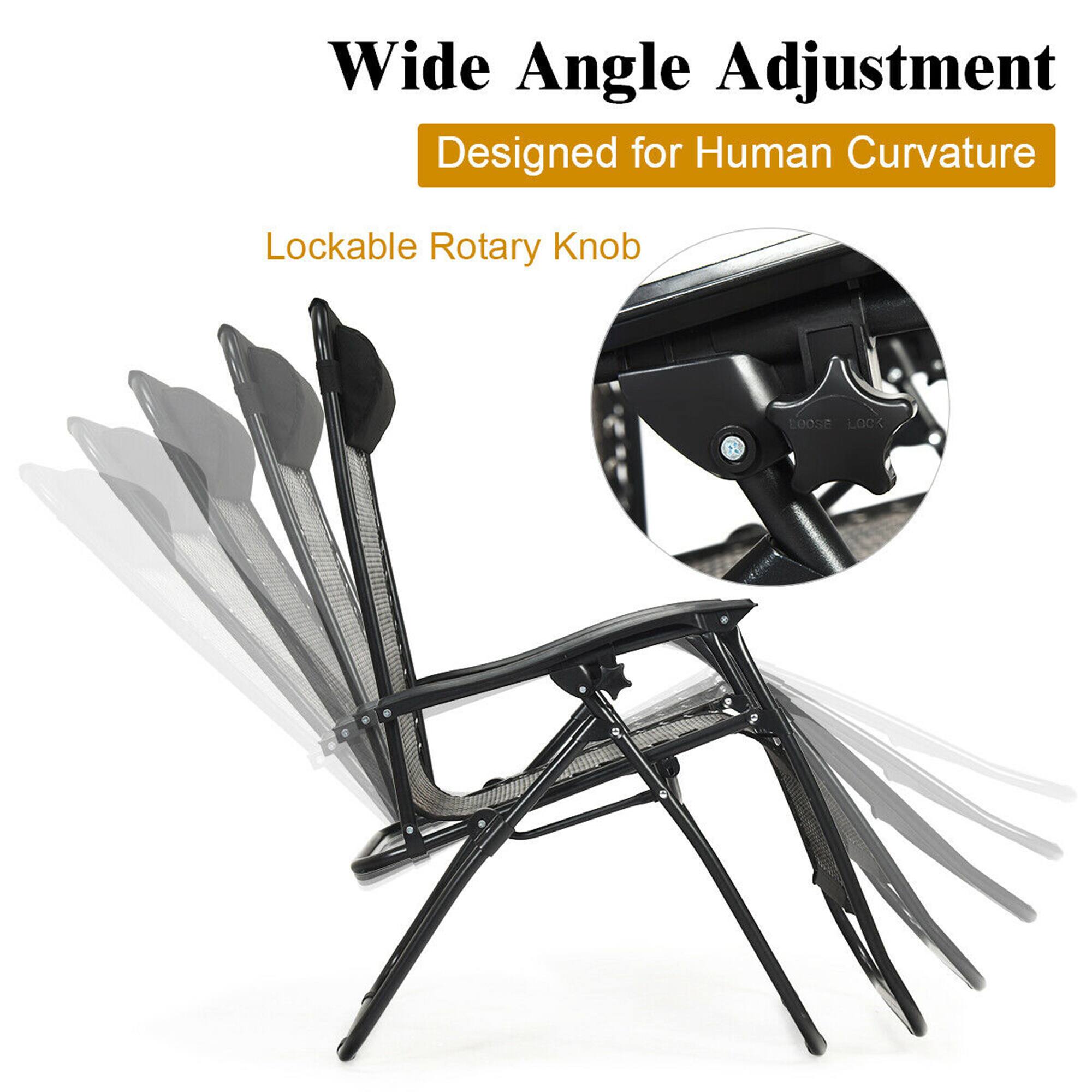 Wide Angle Adjustment  
Designed for Human Curvature  

Lockable Rotary Knob