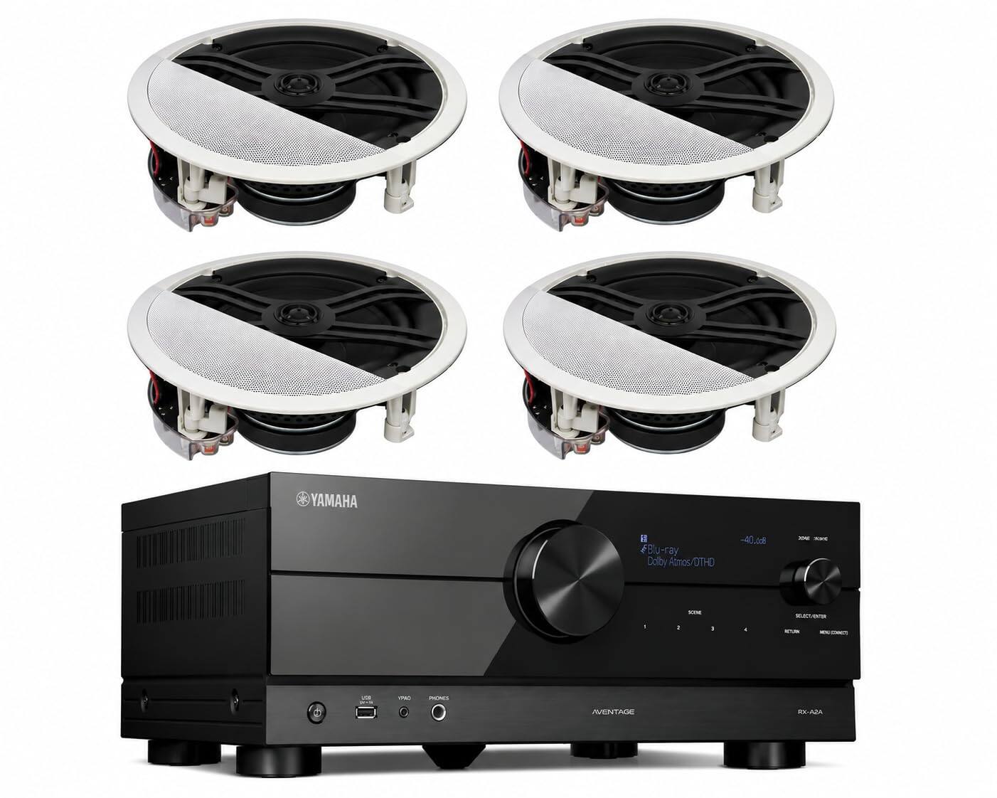 YAMAHA E Blu-ray Dolby Atmos OTHD 40.00l8 - - - - - RELES/SETES -- uSE ITA PLRES AVENTAGE RAZA