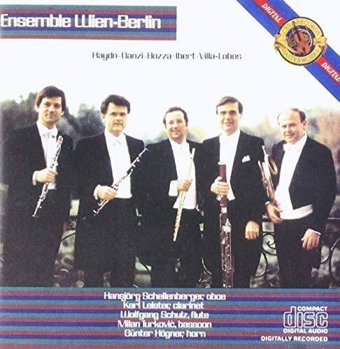 Ensemble Wien-Berlin  
DIGITAL  
Haydn Danzi Bozza Ibert Villa-Ibáñez  

DIGITAL AUDIO  
DIGITALLY RECORDED  

Hangjörg Schellenberger, oboe  
Wolfgang Schulz, flute  
Milan Turković, bassoon  
Bünter Högner, horn  

COMPACT disc  
DIGITAL AUDIO  
DIGITALLY RECORDED