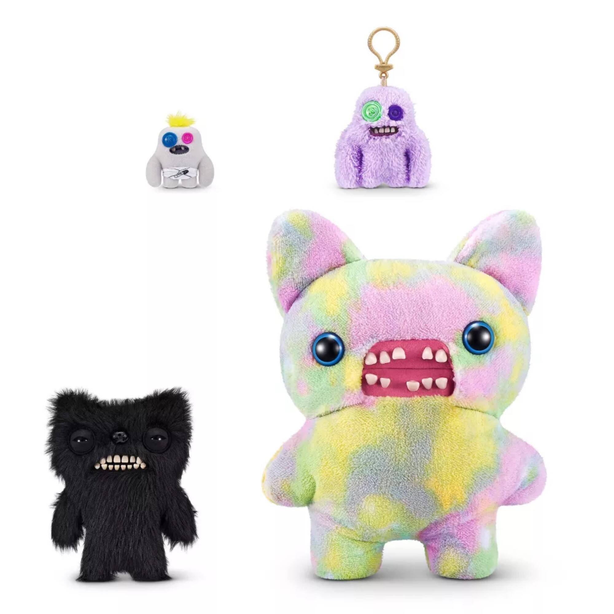 Alt View 3. Fuggler - Fuggler Fart Face 9-inch Assortment Series 1 (Munch Munch – Black Long - Assorted Pre-Pack.