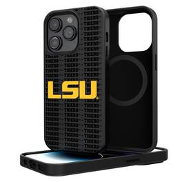 Keyscaper - NCAA - LSU Tigers Primary Logo iPhone Magnetic Bump Case - 14 - Black
