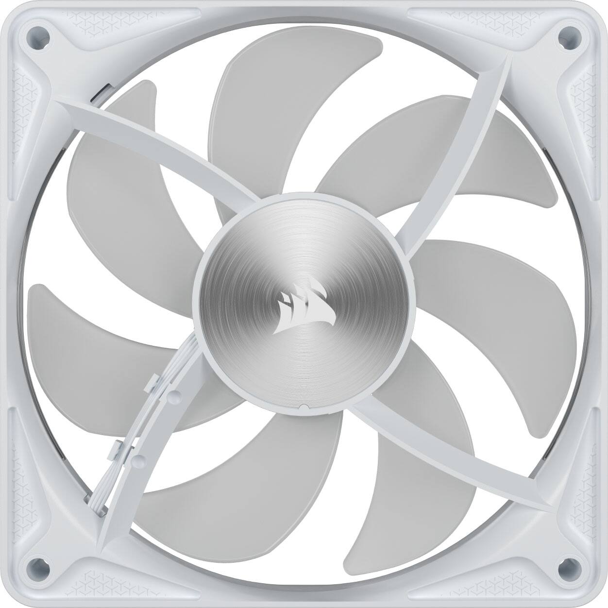 Alt View 3. CORSAIR - CORSAIR RS120 II ARGB 120mm PWM Fan - White.