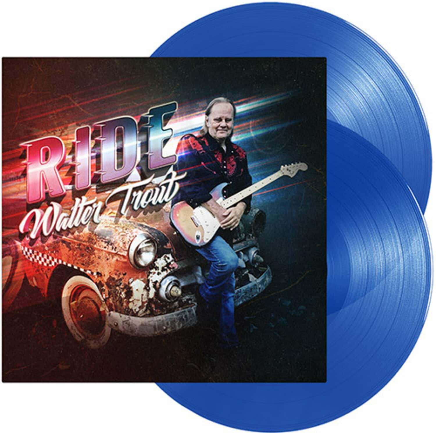 Walter Trout - Ride - Translucent Blue Vinyl (Exclusive)  - VINYL LP