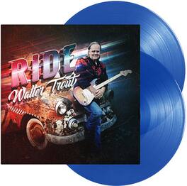 Walter Trout - Ride - Translucent Blue Vinyl (Exclusive) - VINYL LP