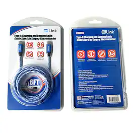 miLink - 6' Type-C to Type-C Charging and Syncing Cable