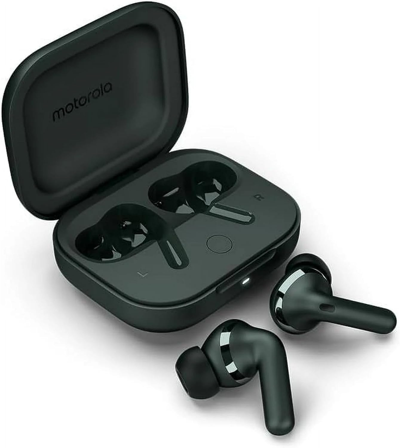 Front. Motorola - Motorolaorola XT2441-1 Motorolaorolao Buds+ FOREST GRAY.