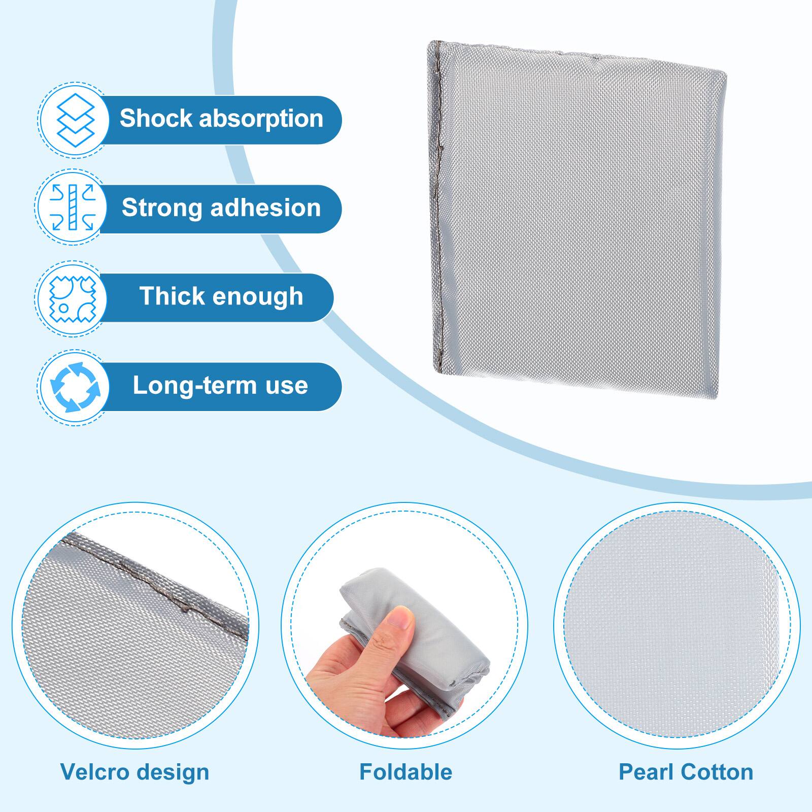 - Shock absorption
- Strong adhesion
- Thick enough
- Long-term use
- Velcro design
- Foldable
- Pearl Cotton
