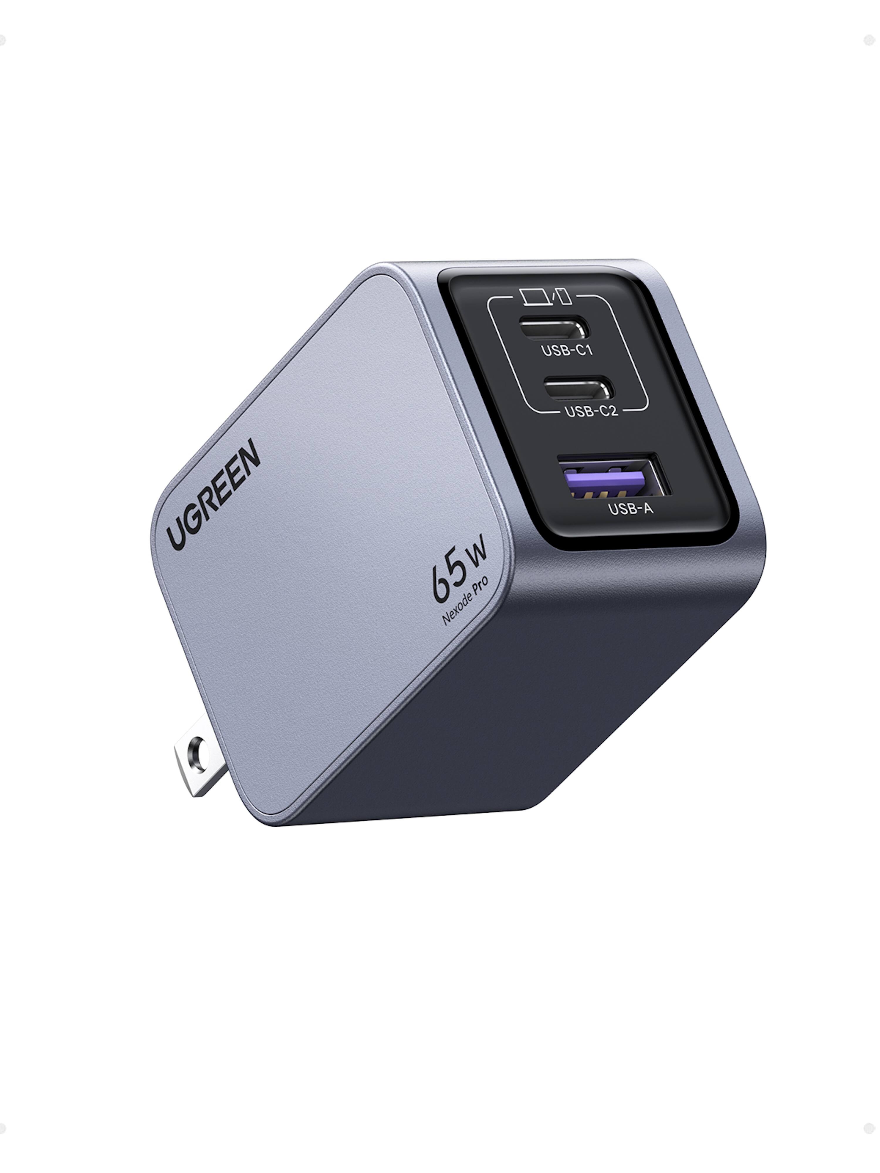 UGREEN 65W Nexode Pro

USB-C1
USB-C2
USB-A
