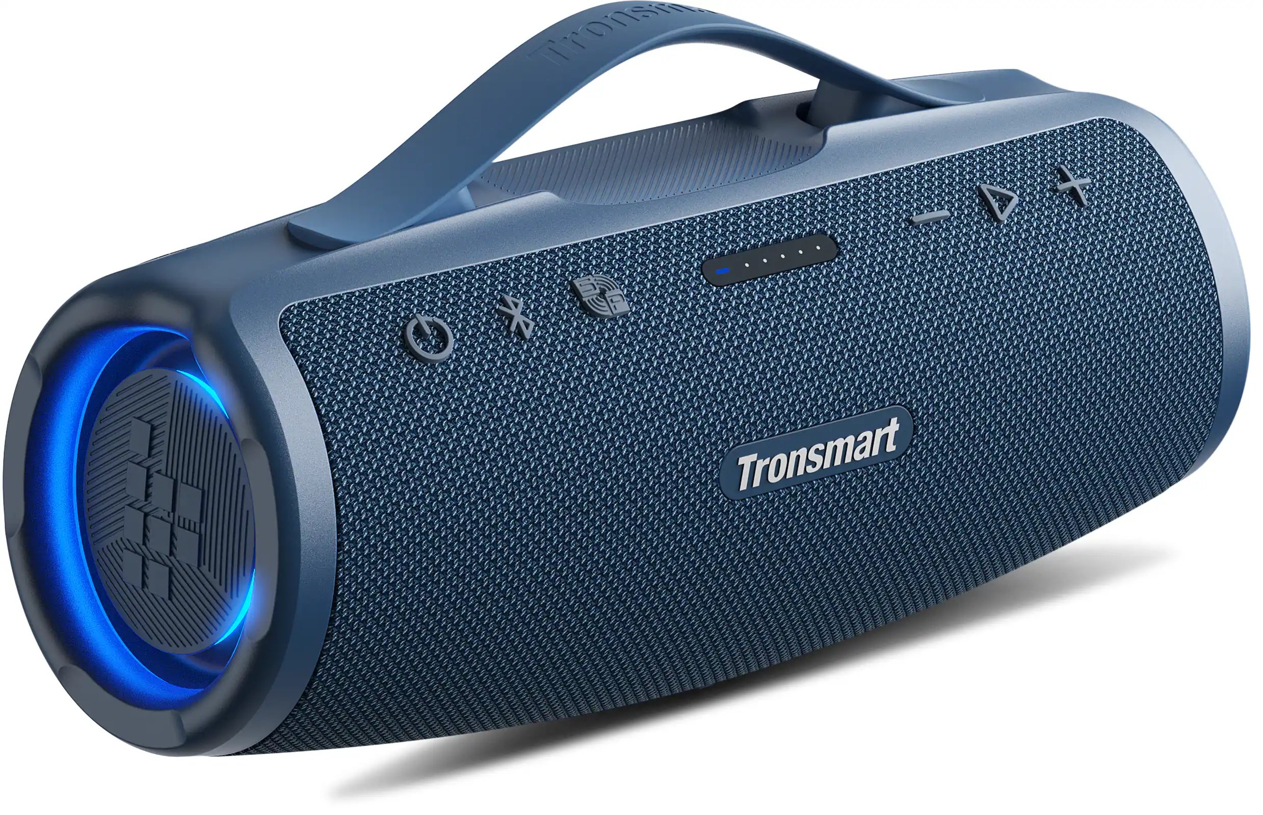 Tronsmart - Mirtune S100 Portable Bluetooth Outdoor Speaker, Powerful 50W Sound and Enhanced Bass, 20H Playtime, IPX7 Waterproof - Blue