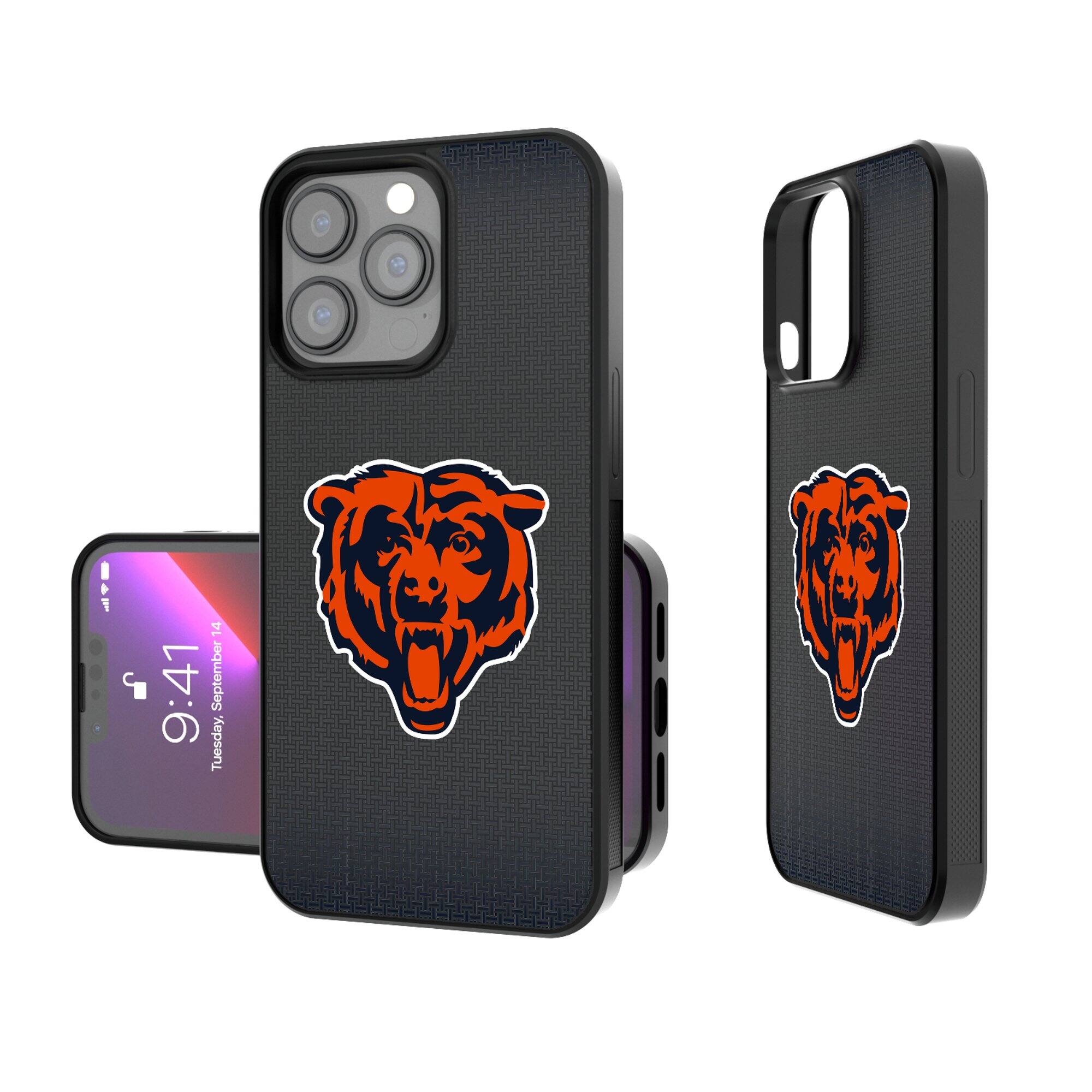 Keyscaper - NFL - Chicago Bears Linen Logo iPhone Bump Case - 15 Plus - Black price history on PriceWatchPro