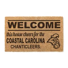 Jardine - Coastal Carolina Chanticleers 18" x 30" Welcome Doormat - Brown