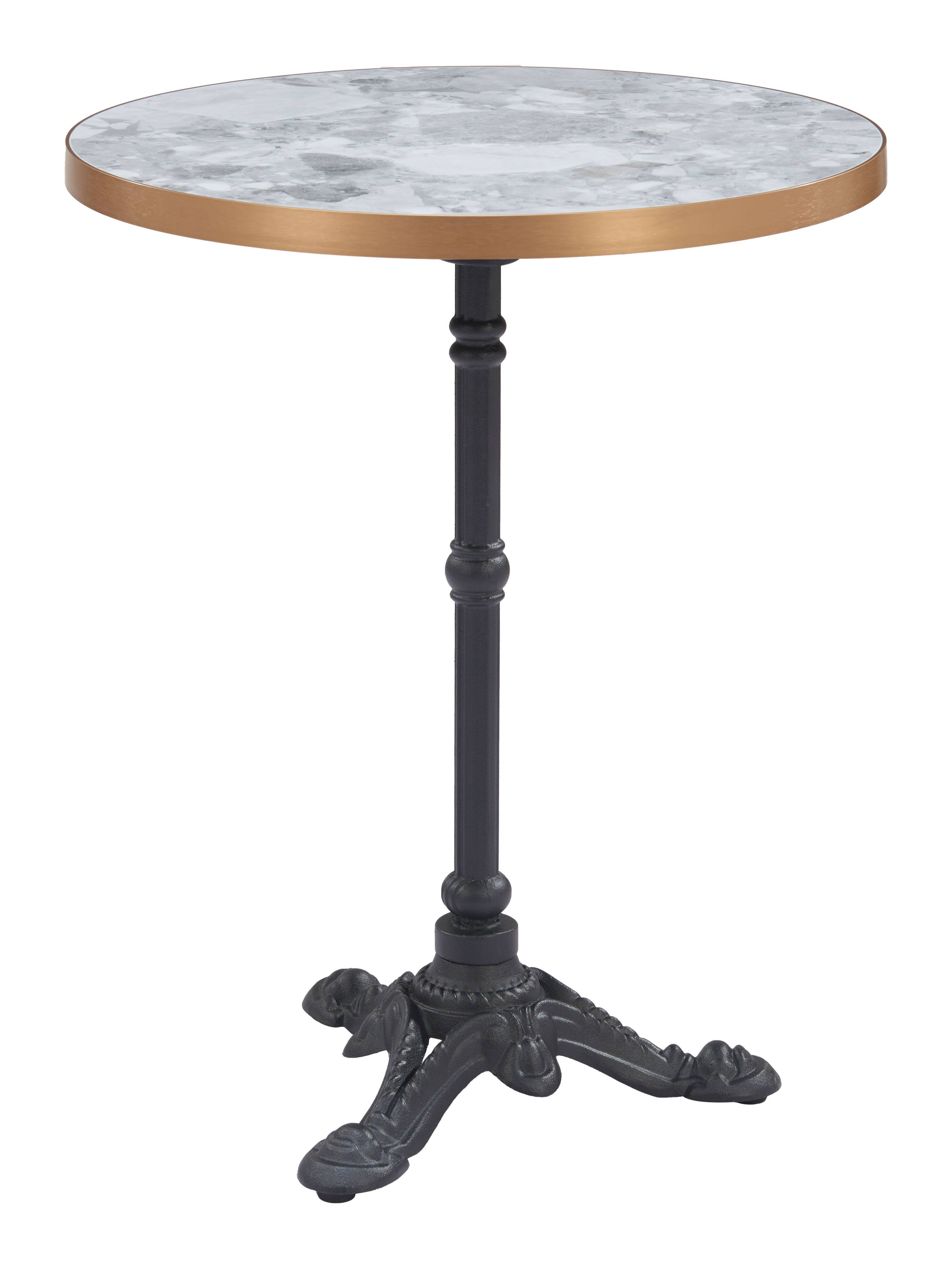 Hivvago - Gazebo Dining Table Multicolor - Gold, Gray