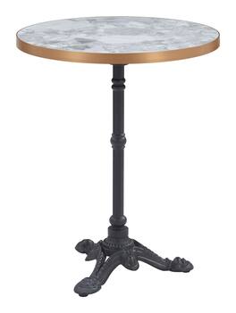 Hivvago - Gazebo Dining Table Multicolor - Gold, Gray