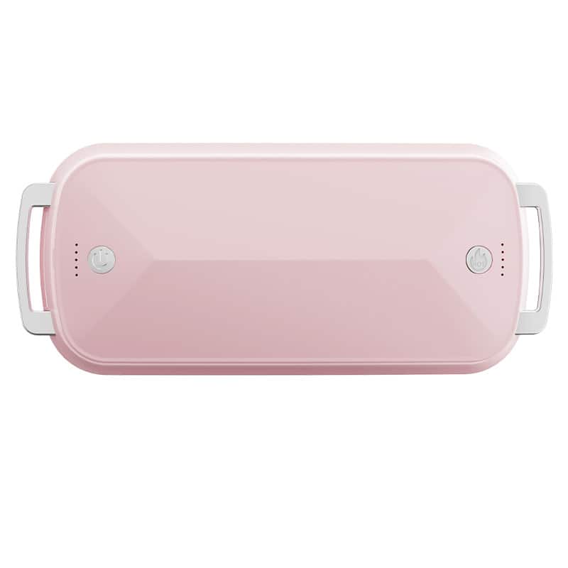 Cluzine - Abdominal Massager Heating Red Light Back Abdominal Massage Pad for Women