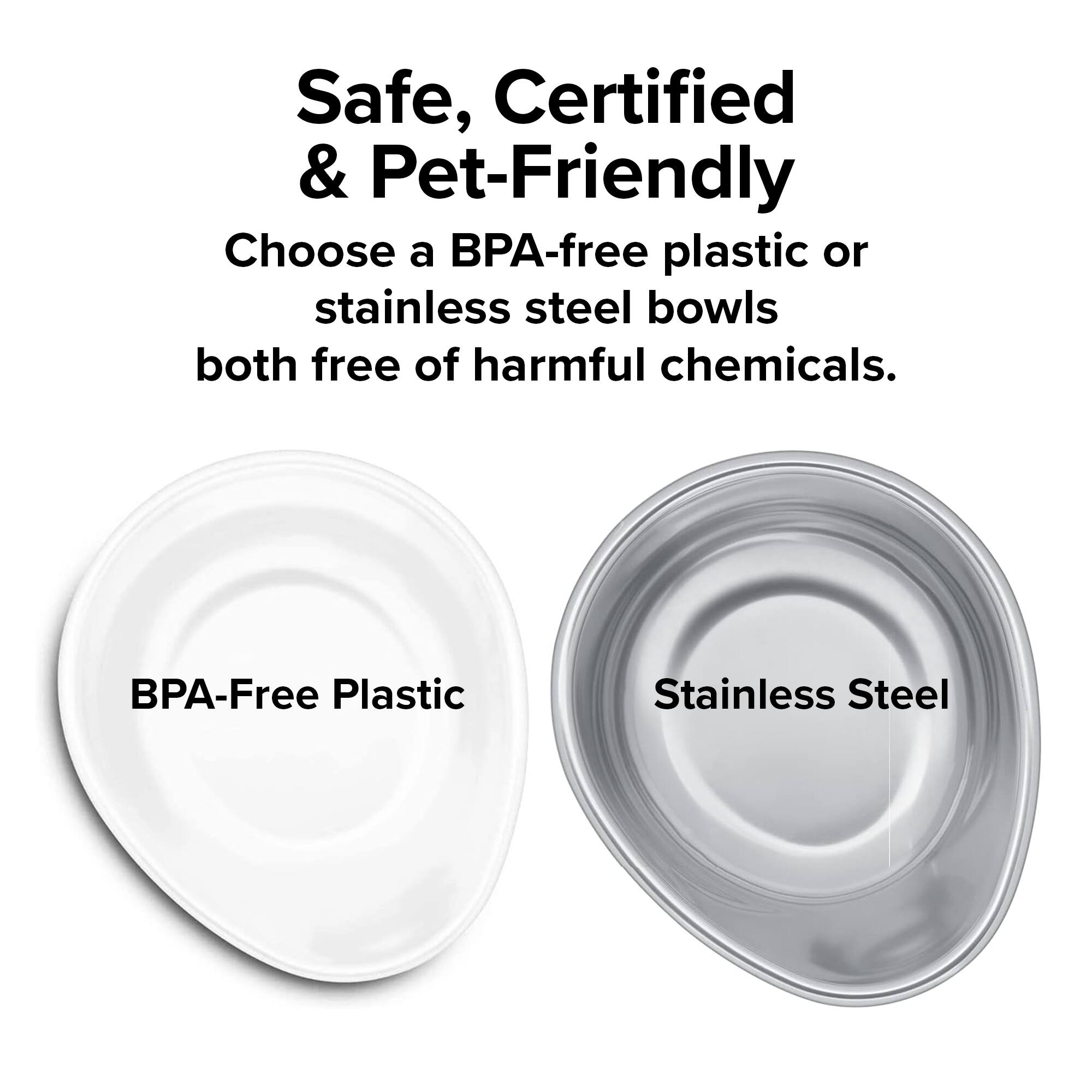 WeatherTech Single Low Pet Feeding System | Compact Pet Food and Water ...