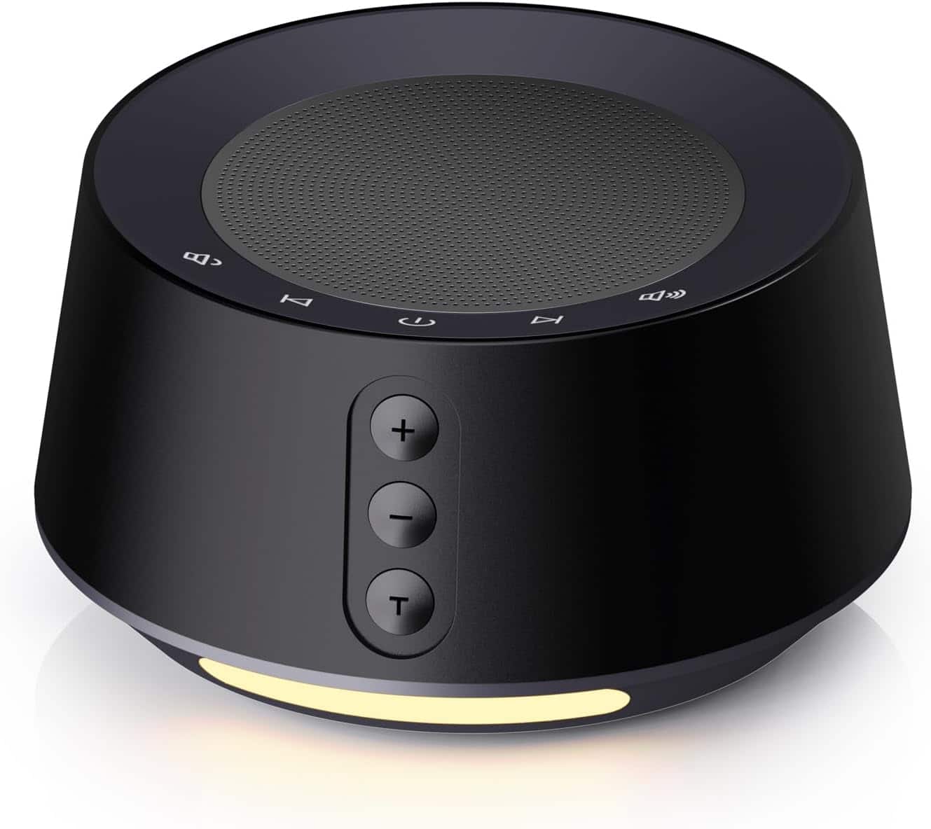 FINEAK - White Noise Sound Machine with 20 Soothing Sounds - Black