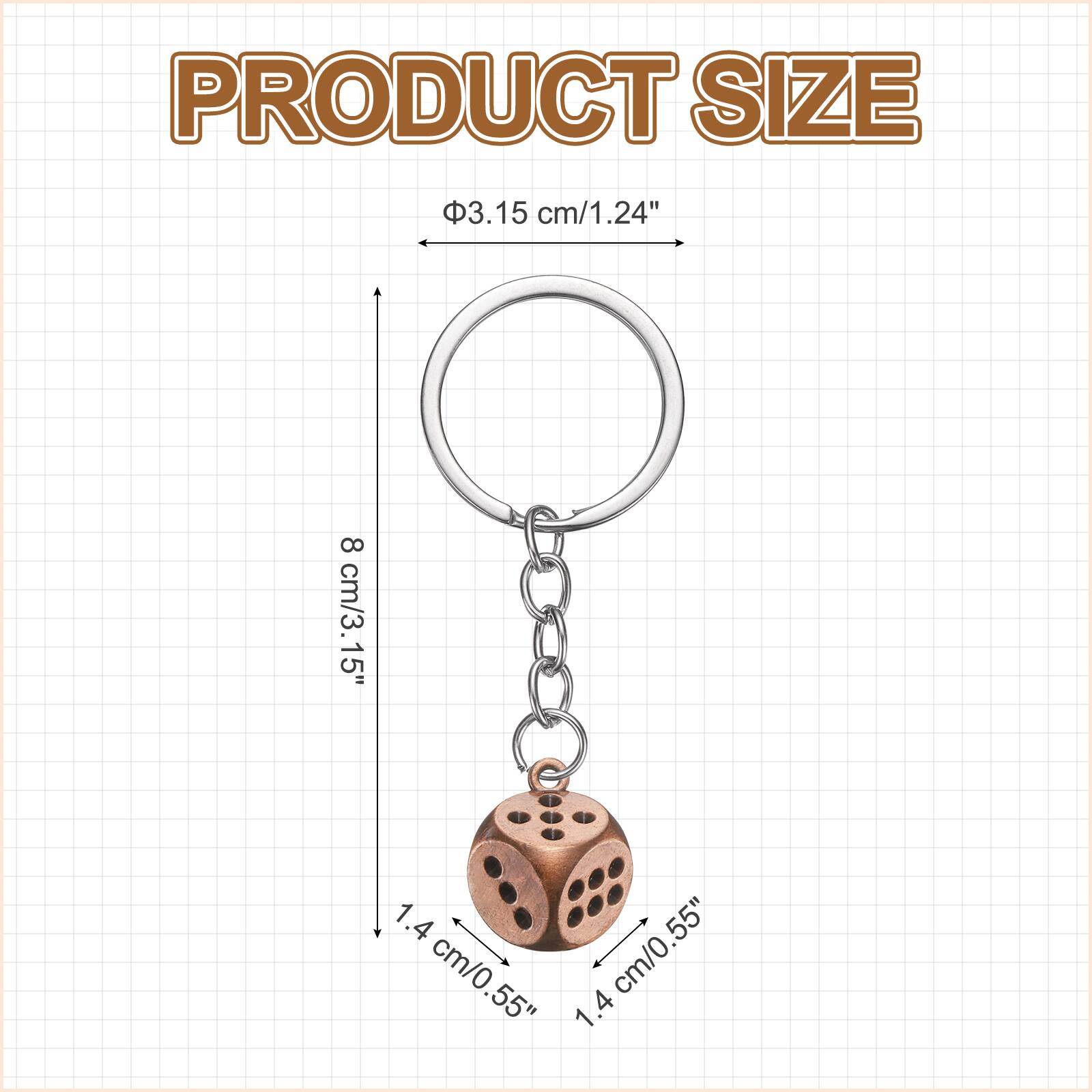 PRODUCT SIZE

- 3.15 cm/1.24"
- 8 cm/3.15"
- 1.4 cm/0.55"
- 1.4 cm/0.55"