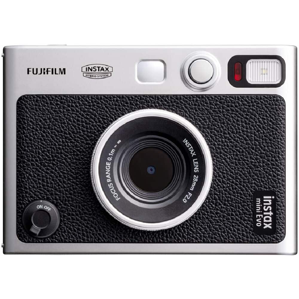 「新品」FUJIFILM instax mini Evo ブラック　type-B Fujifilm INSTAX Mini EVO Hybrid Instant Camera Black, INSTAX MINI