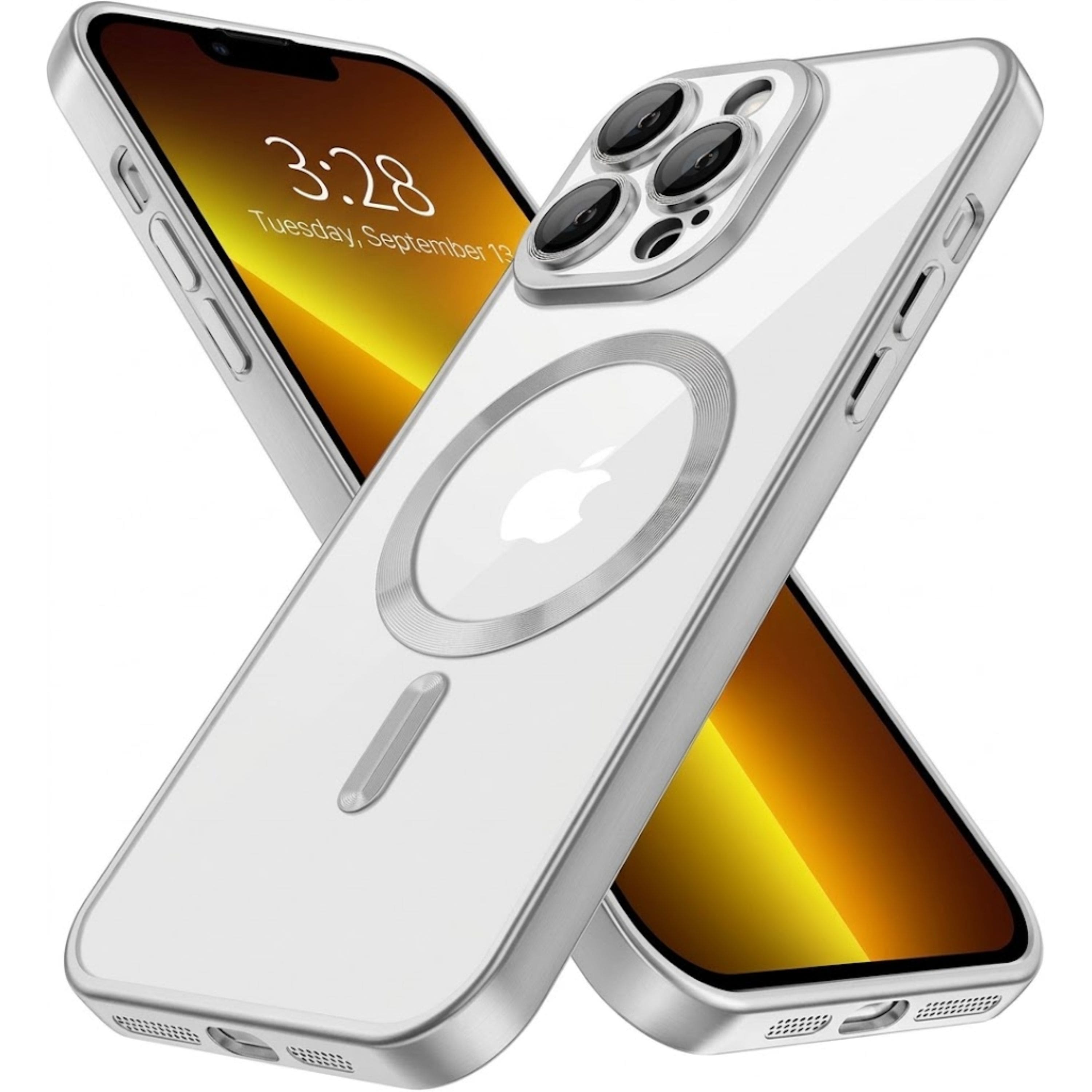 Kitcheniva - Rugged Shockproof Protective Case For iPhone 13 Pro - Silver
