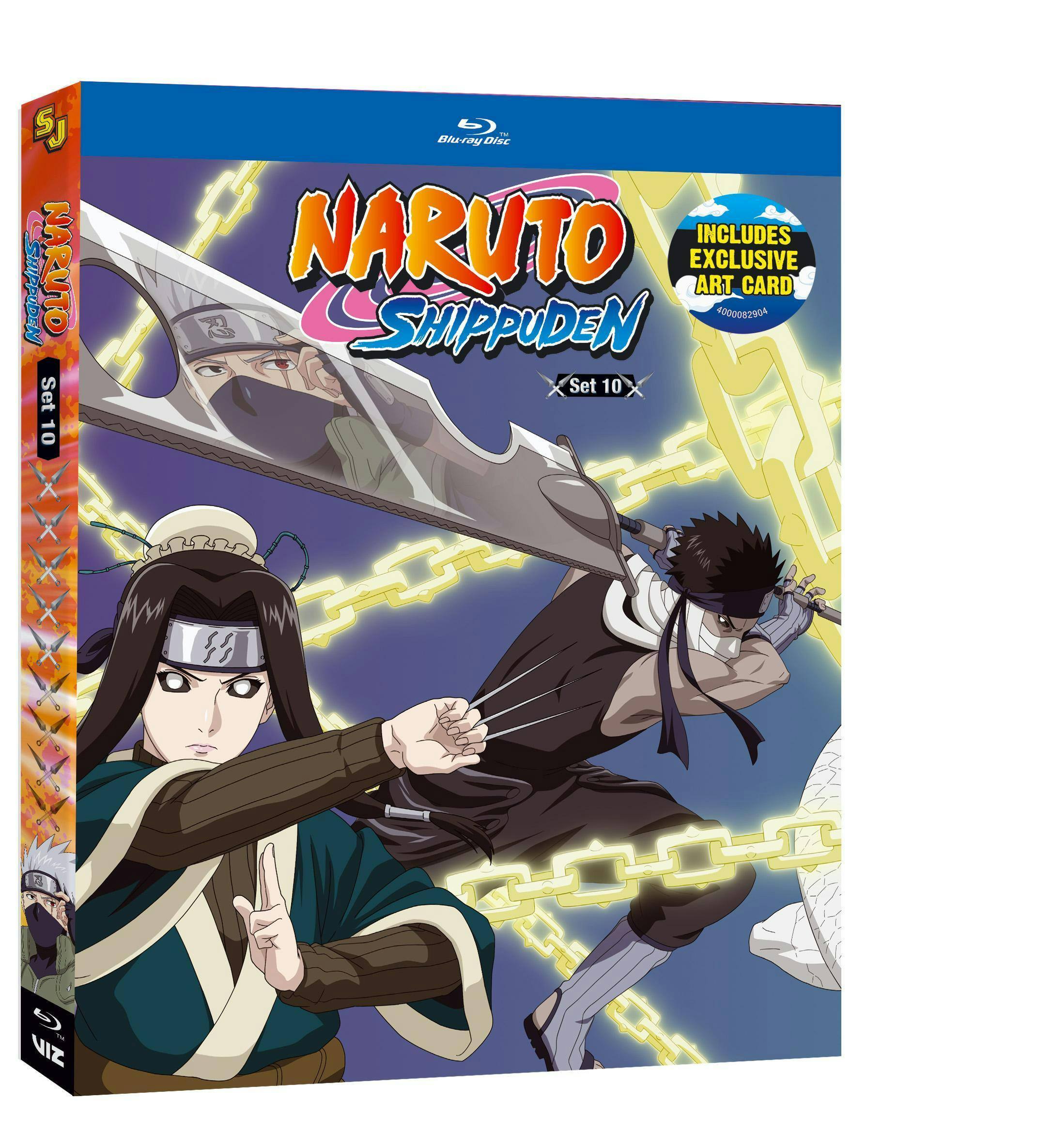 Angle. Naruto Shippuden Set 10   - BLU-RAY.