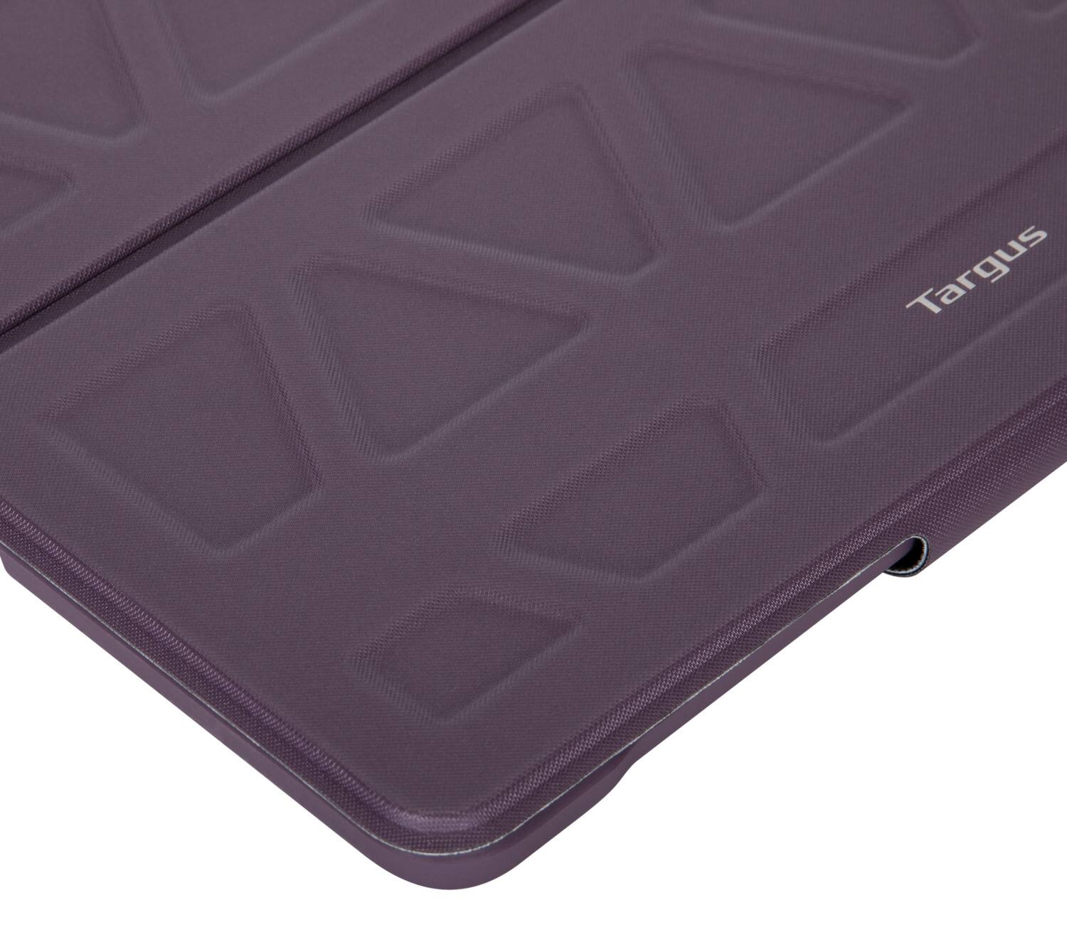 Alt View 19. Targus - Pro-Tek Antimicrobial Case for iPad (9th, 8th and 7th gen.) 10.2", iPad Air 10.5", and iPad Pro 10.5" - Purple.