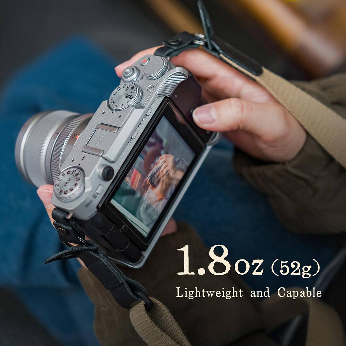 1.8oz (52g) Lightweight and Capable