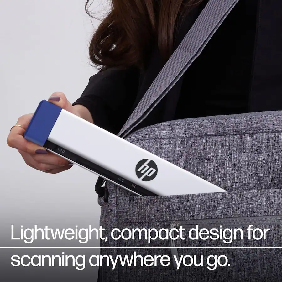 Scanner White Color HP USB Document Scanner & Photo Scanner for 1 Sided Sheetfed Digital ...