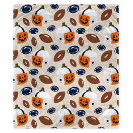 Pegasus - Penn State Nittany Lions 60" x 70" Pumpkin Helmet Corral Fleece Blanket - Multicolor