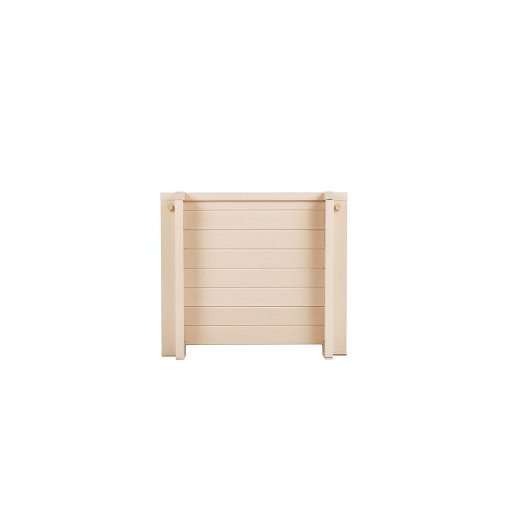 Left. New Age Pet - 42" Rectangular Planter in Maple - Maple.