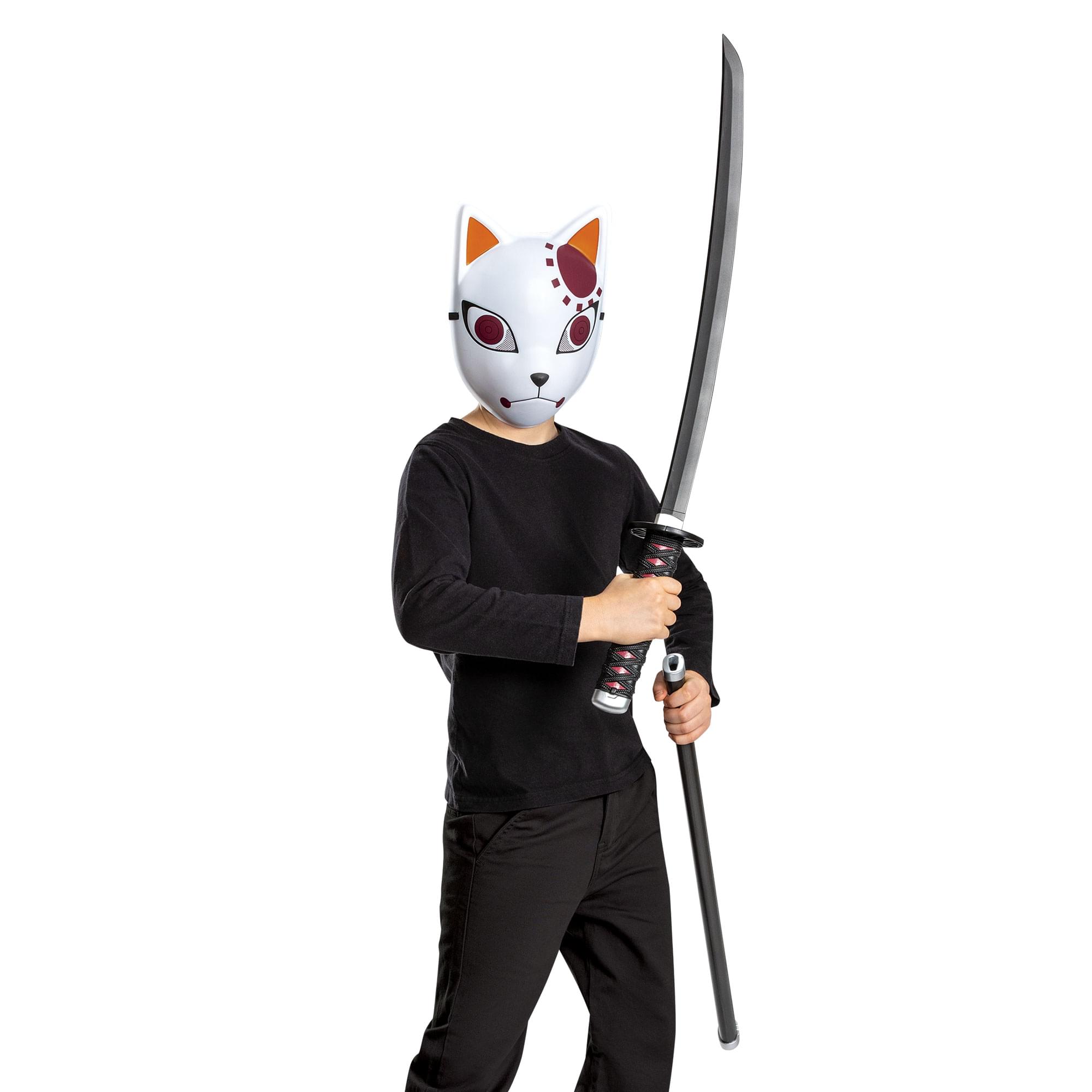 Alt View 1. Disguise - Demon Slayer Deluxe Tanjiro Costume Sword - Silver.