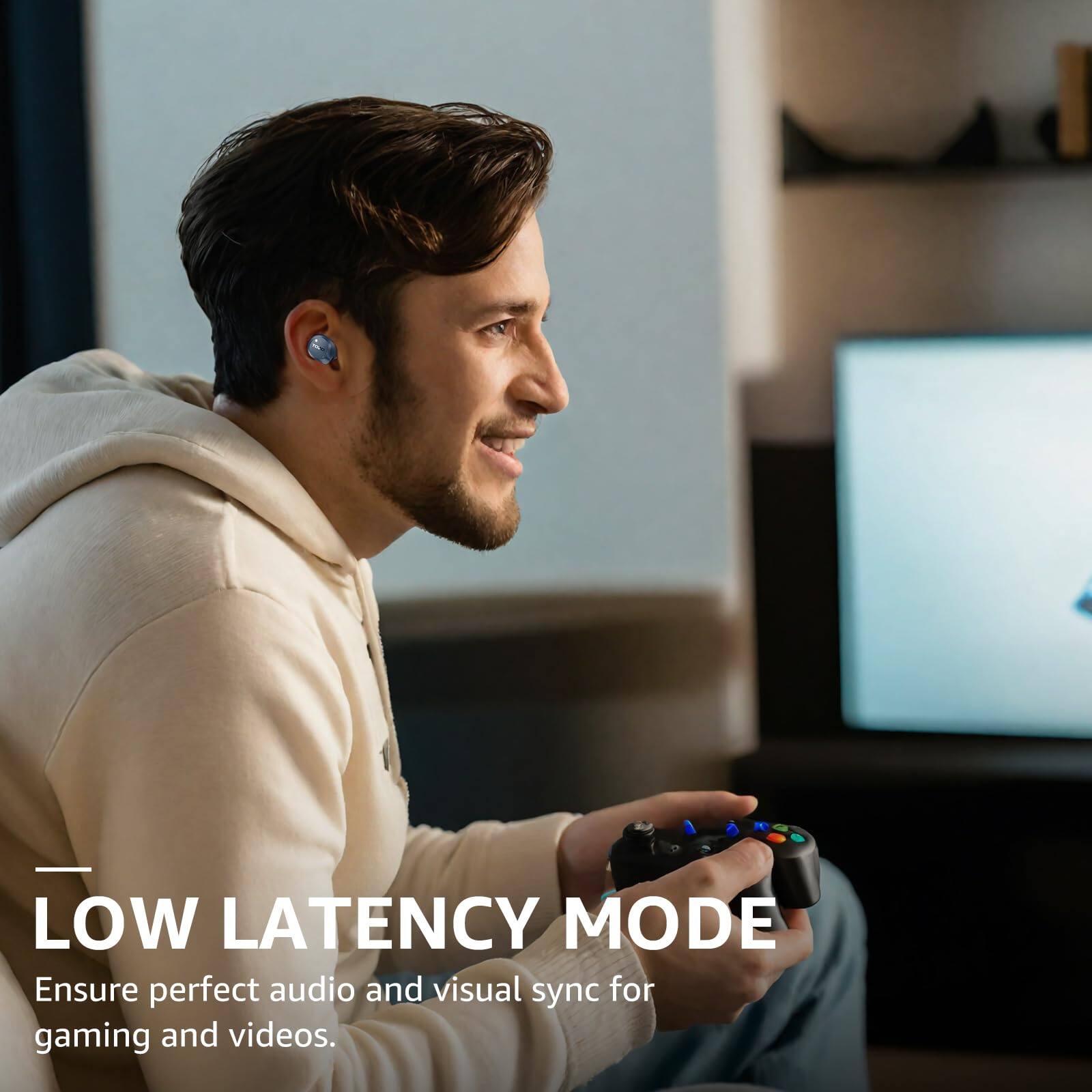 LOW LATENCY MODE
Ensure perfect audio and visual sync for gaming and videos.