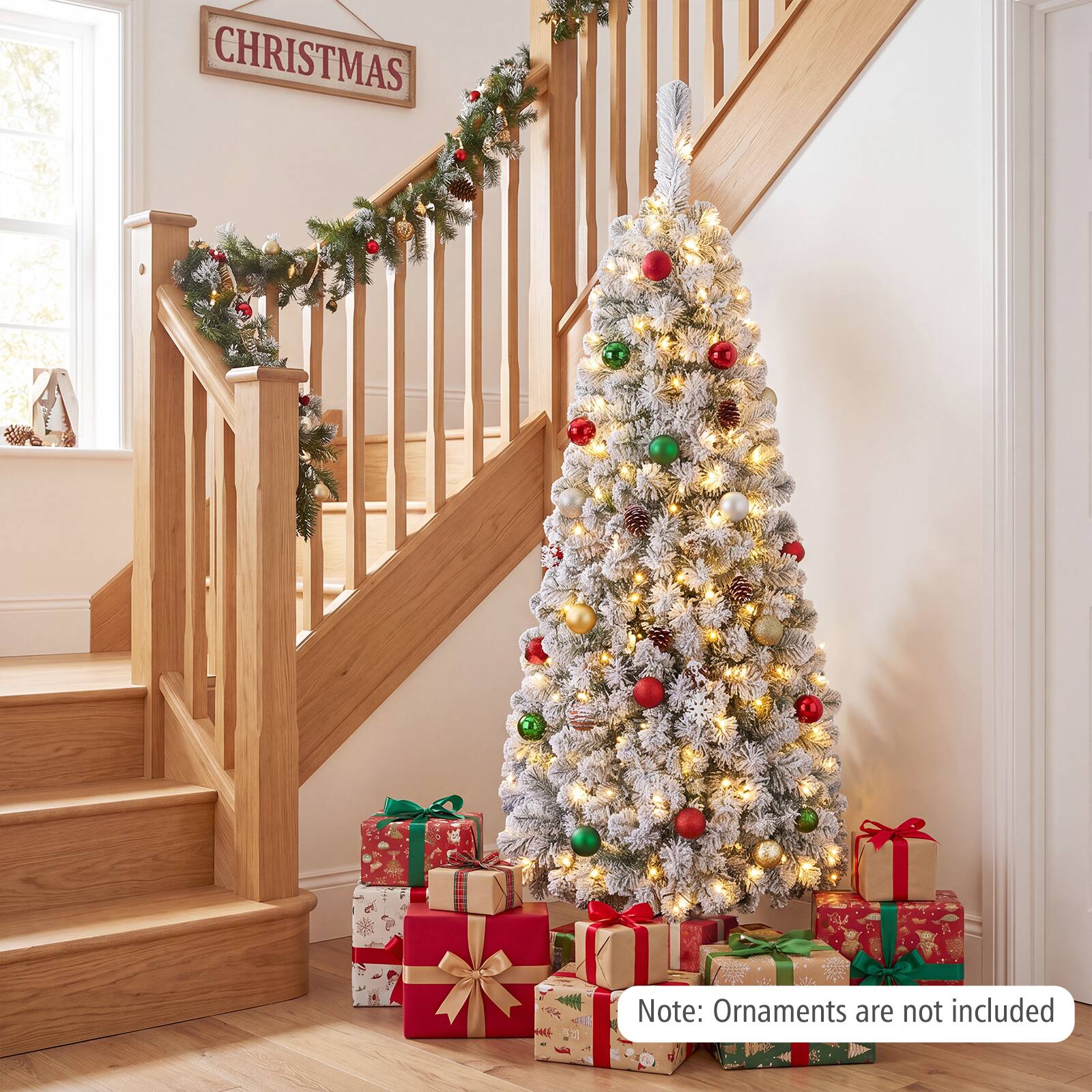 CHRISTMAS

Note: Ornaments are not included