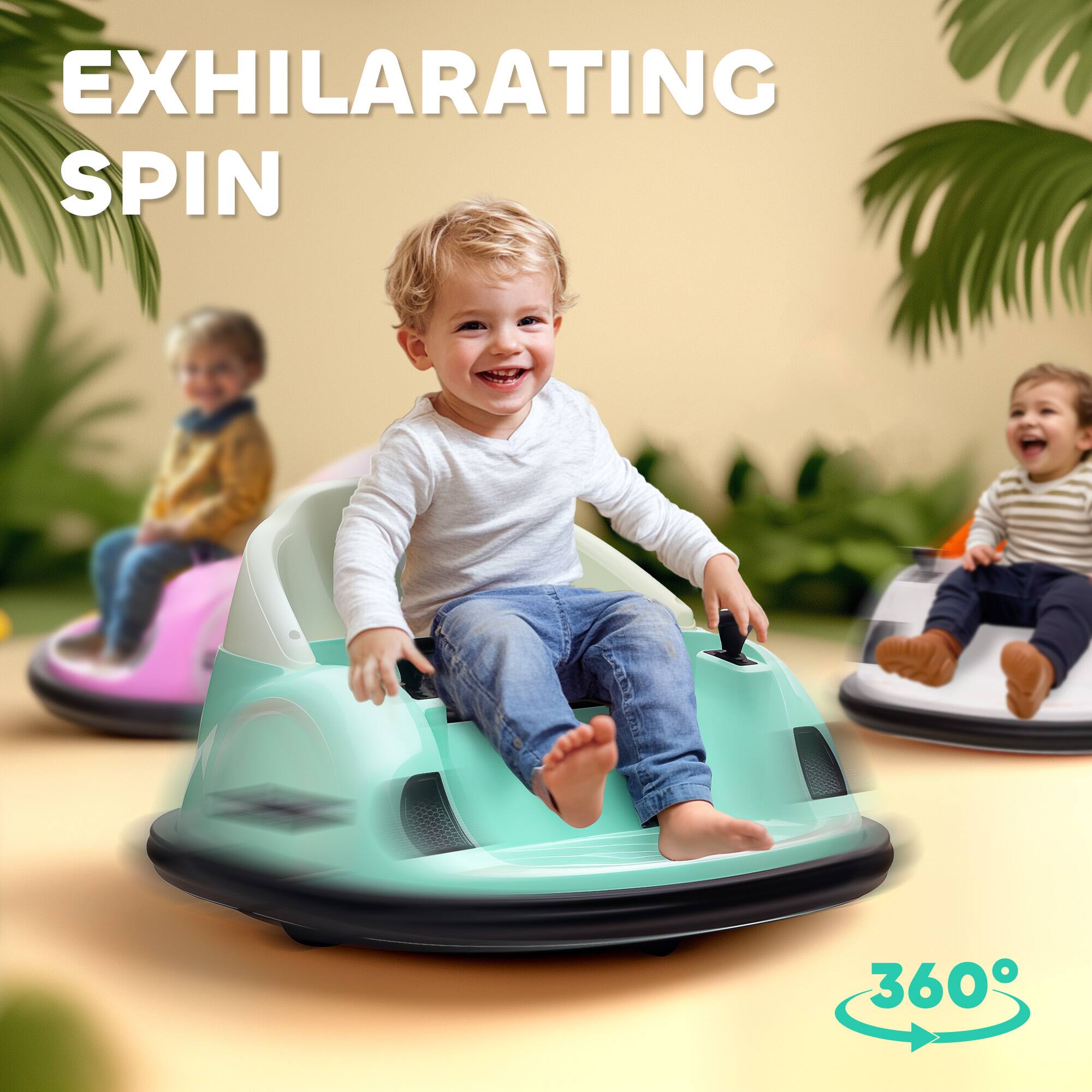 EXHILARATING SPIN  
360°
