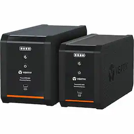Vertiv - PowerUPS 200 Essential PSA6E-800LVT, 800VA/450W, AVR, User-Replaceable Batteries, Battery Backup, 4 NEMA Outlets - Unknown
