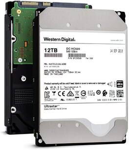 HGST - Refurbished Excellent - Ultrastar DC HC520 12TB SAS HDD 3.5 7200RPM 12Gb/s HUH721212AL4200