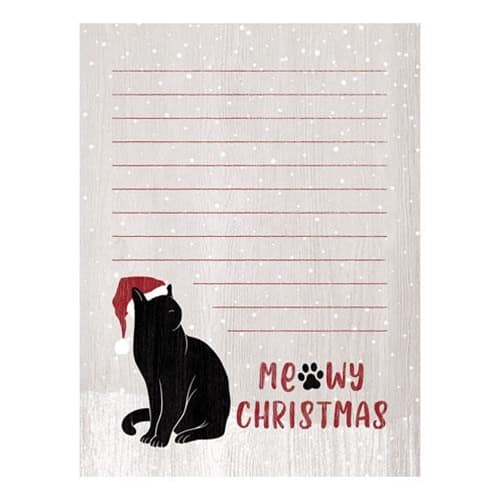 BreeBe - Meowy Christmas Notepad - Multicolor