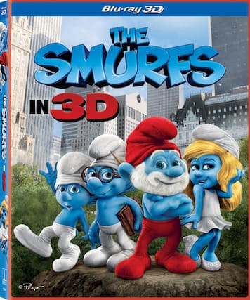 Front. The Smurfs - BLU-RAY 3-D.