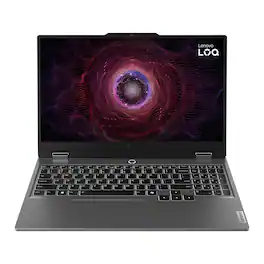 Lenovo - LOQ 15.6" FHD Gaming Laptop,AMD Ryzen 5 7235HS,12GB DDR5,512GB SSD,GeForce RTX 4050,Win 11 Home,Luna Grey - Gray