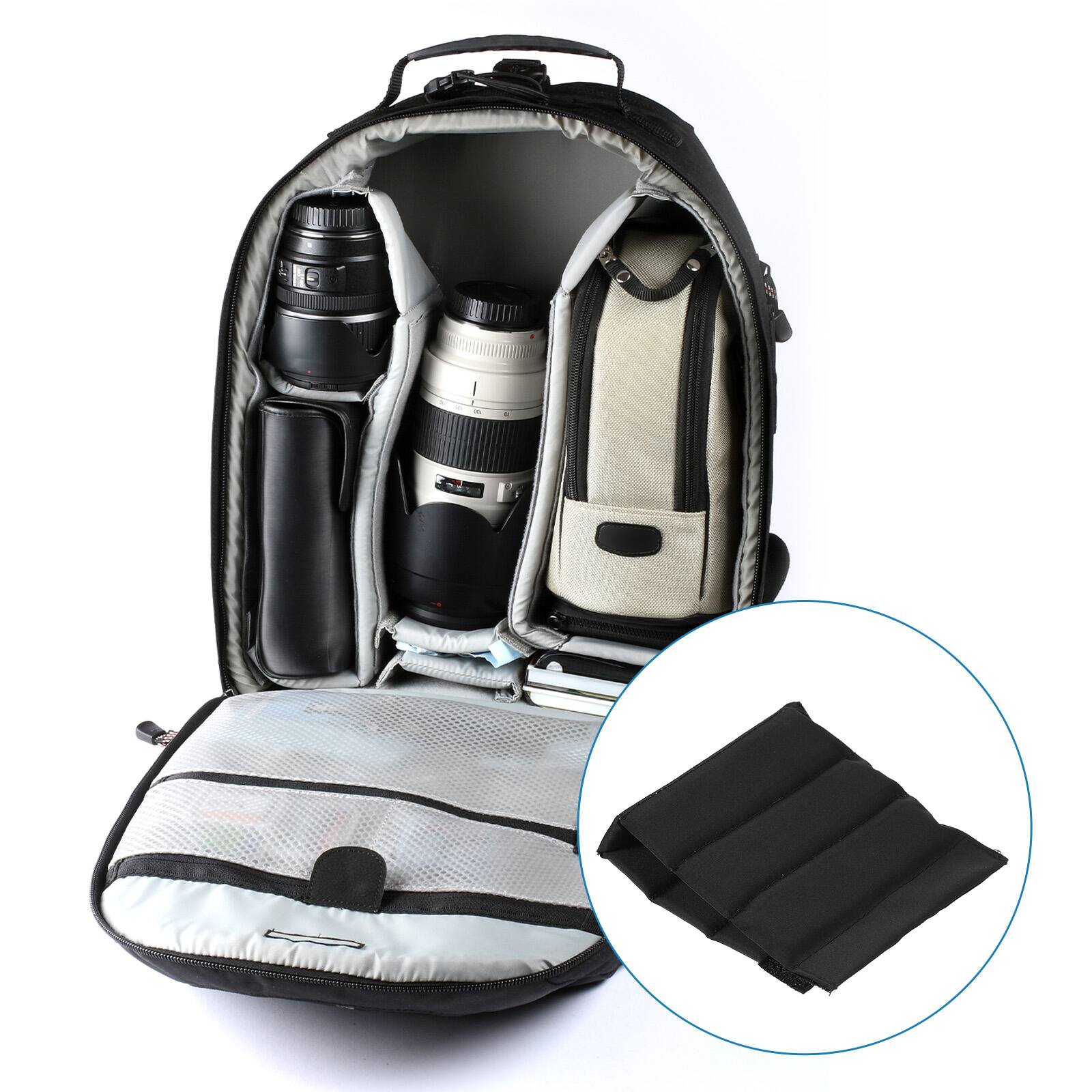 Alt View 5. Unique Bargains - Camera Bag Divider, 2pcs 7"x5" Shockproof Insert Separator Pad for Nikon DSLR.